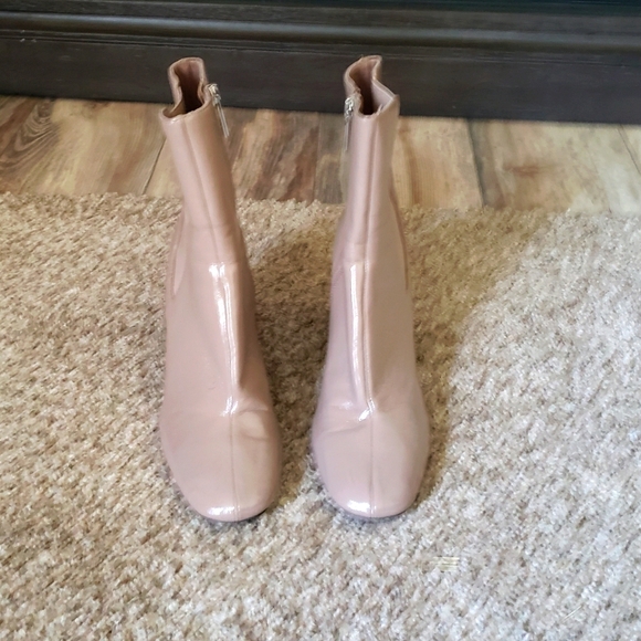 Zara square toe boots size 42 or 11 - Picture 1 of 5